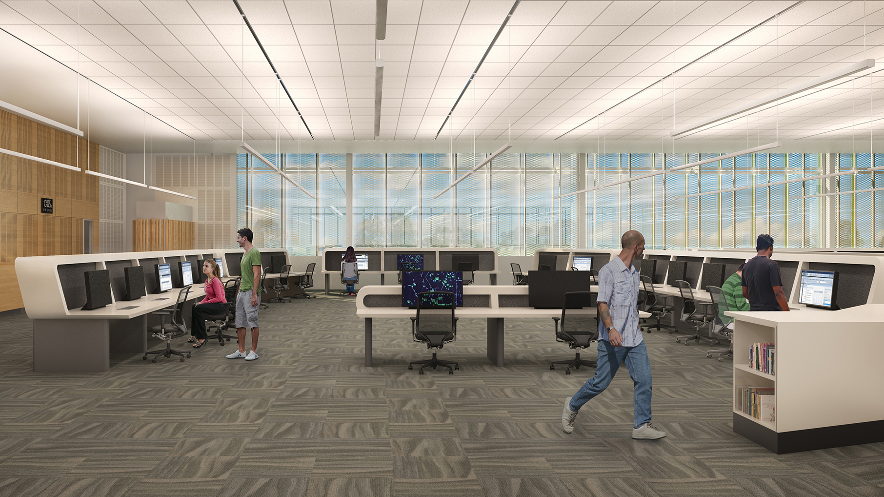 Technology - Operations Room - Consoles - Artist Impression